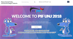 Desktop Screenshot of pif-unj.com